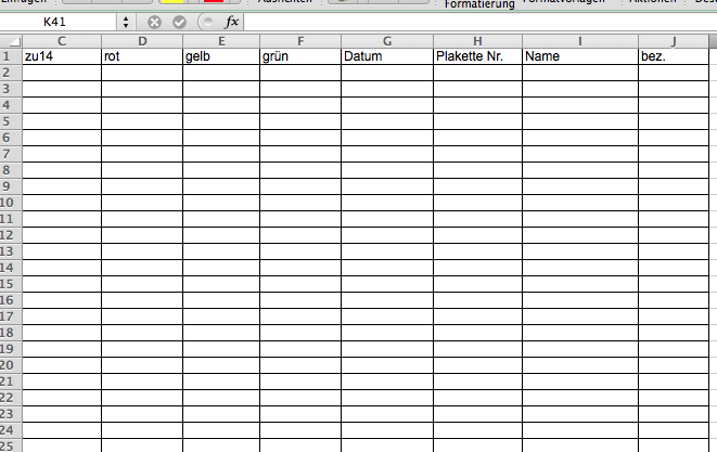 Excel Tabelle Ausdrucken | Kalender